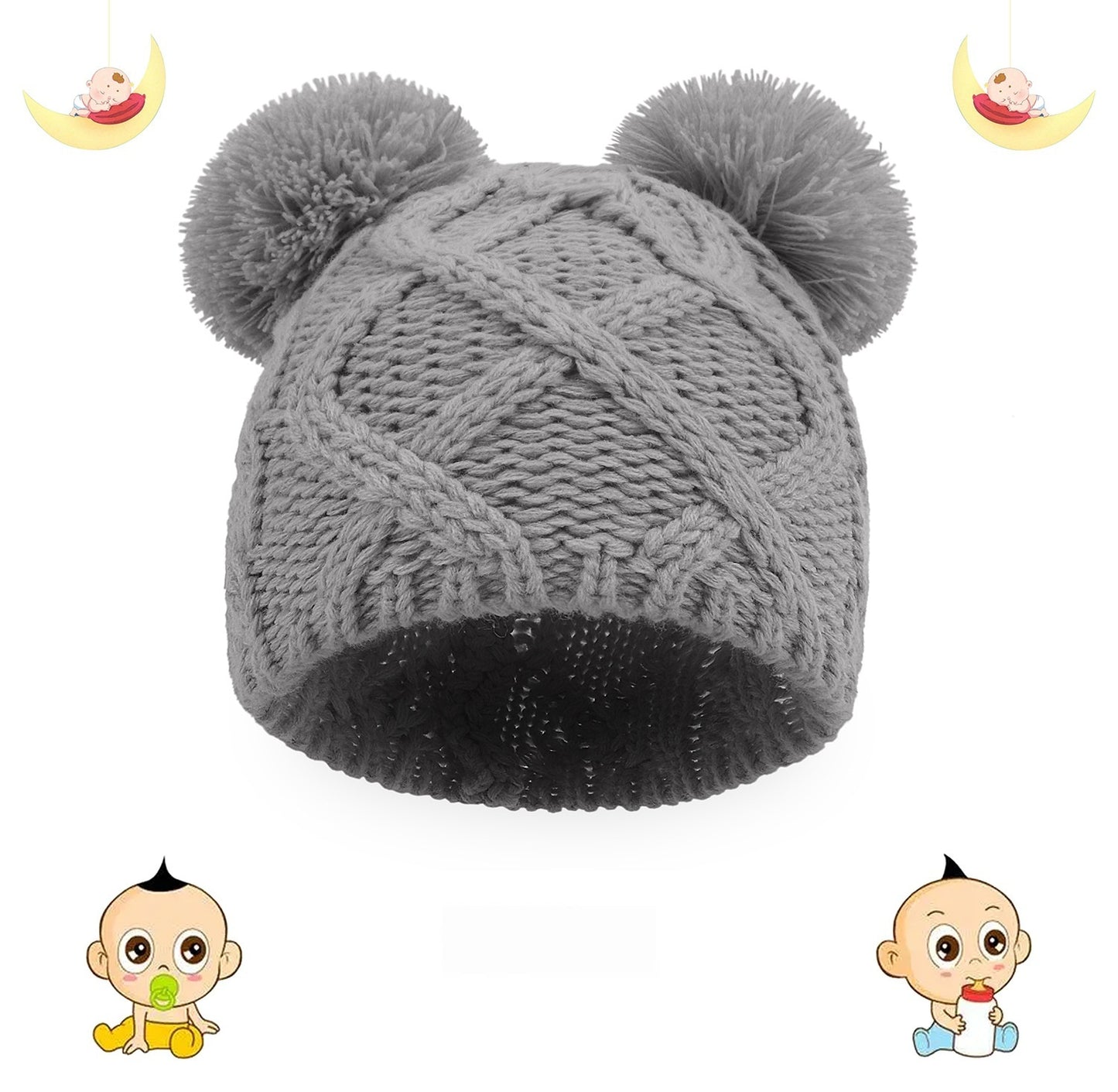 Fashion Personalized Children's Knitted Wool Hat