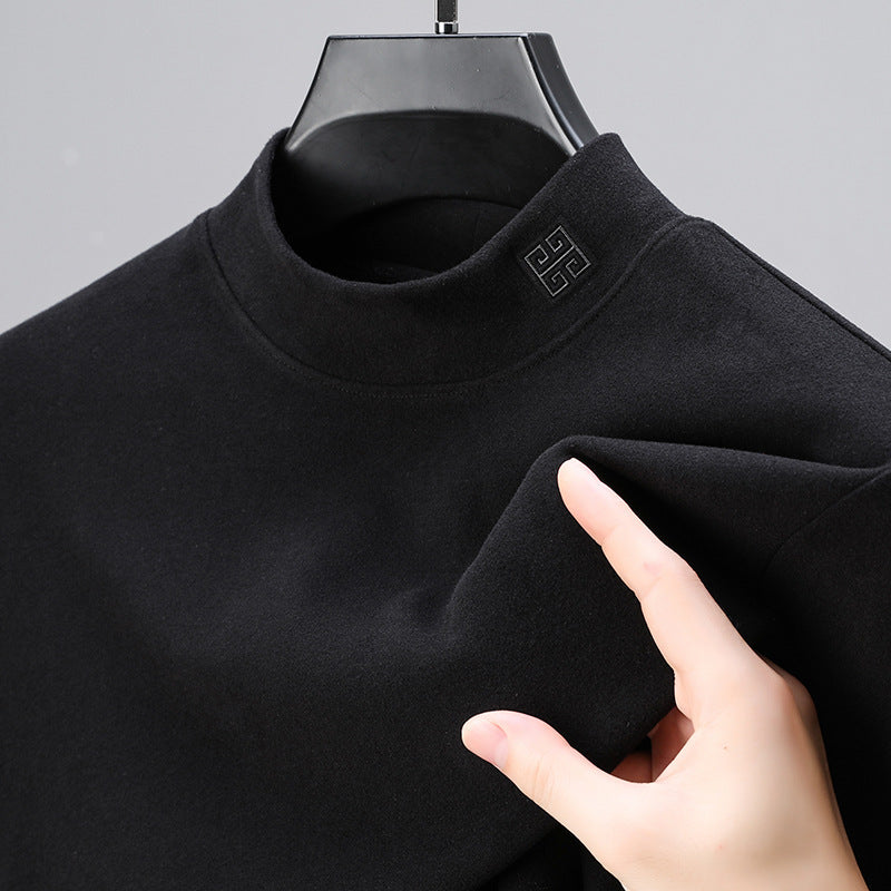 Thick Warm T-shirt Brushed Inner Wear